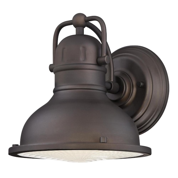 Westinghouse One-Light LED Outdoor Wall Fixture Orson ORB Clear Prismatic Lens 6203400 - main